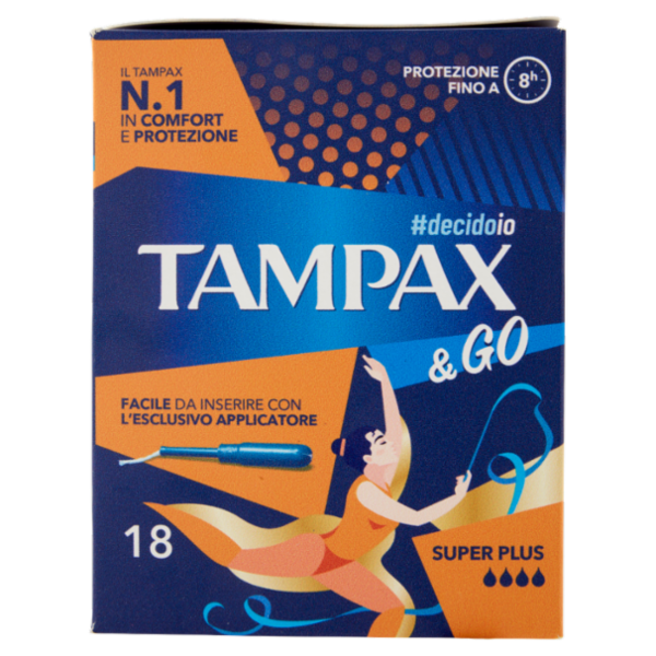 Tampax & Go Super Plus 18 pz
