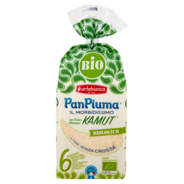 artebianca PanPiuma Biologico con Grano Khorasan Kamut 300 g