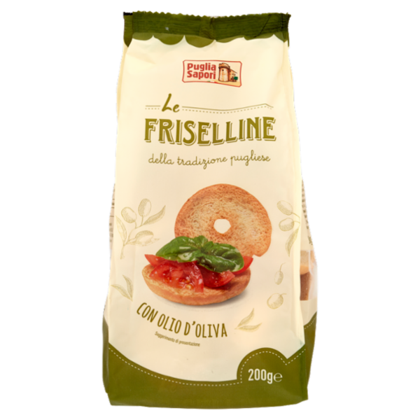 Puglia Sapori Le Friselle con Olio d'Oliva 200 g
