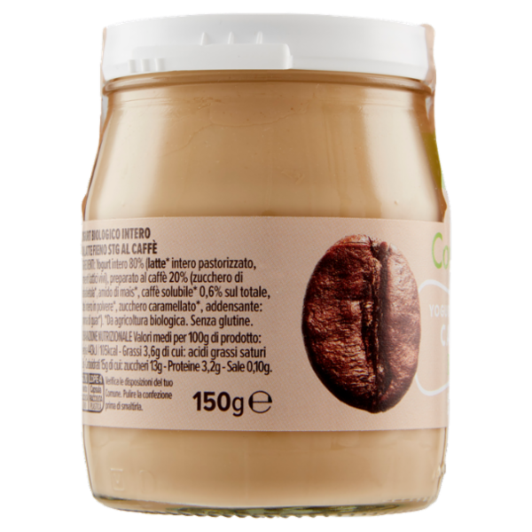 Consilia Yogurt Intero Caffè Biologico 150 g