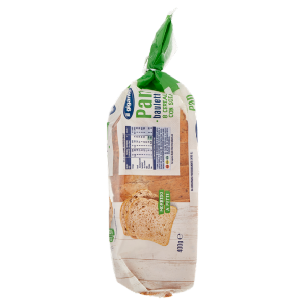 IL GIGANTE Pan bauletto 8 Cereali con Soia 400 g