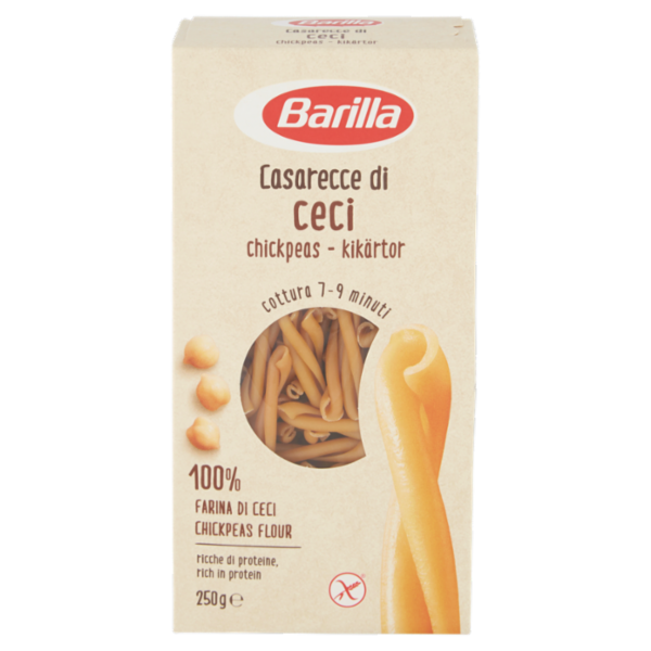 Barilla Pasta ai Legumi Casarecce di Ceci 100% Farina di Legumi 250g