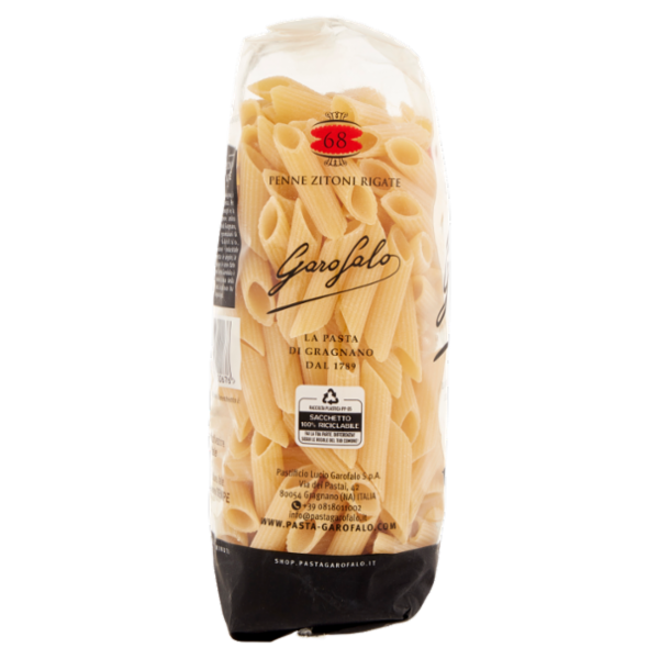 Garofalo Penne Zitoni Rigate 68 Pasta di Gragnano IGP 500 g
