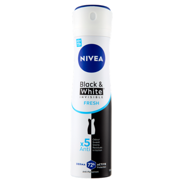 Nivea Black & White Inivisible Fresh Anti-Perspirant 150 ml