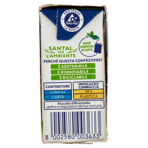 Santàl Dolce di Natura pesca Senza Zuccheri Aggiunti 3 x 200 ml