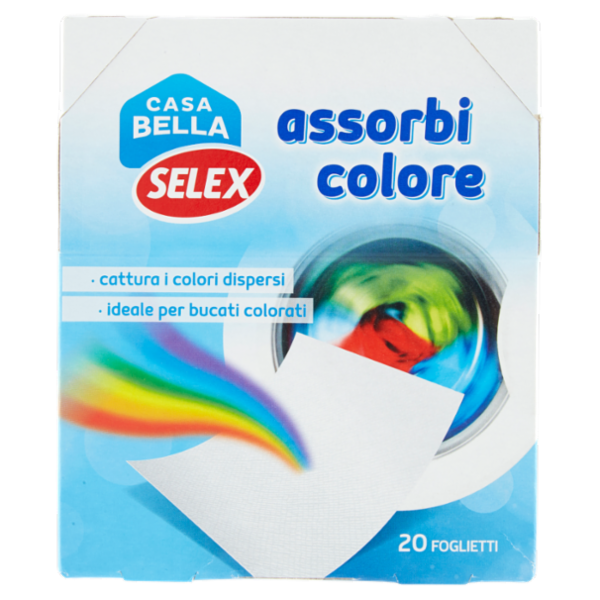 Selex Casa Bella Assorbi Colore 20 pezzi