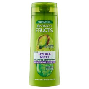 Garnier Fructis Shampoo Hydra Ricci, Shampoo Definizione Per Capelli Da Mossi a Ricci, 250 Ml