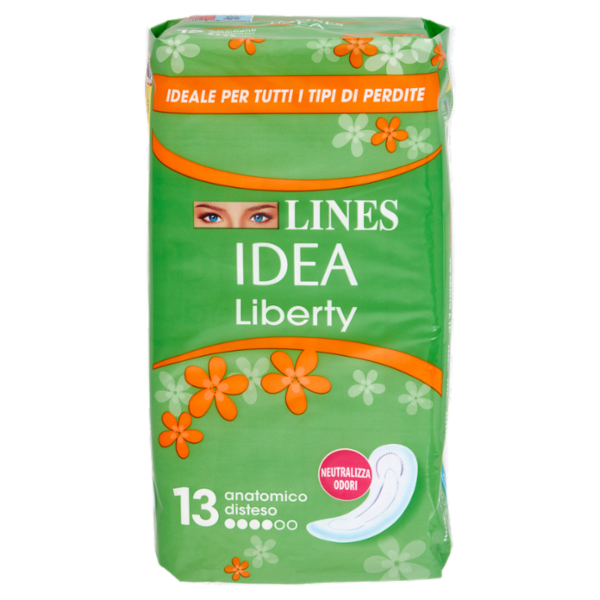 Lines Idea Liberty anatomico disteso 13 pz