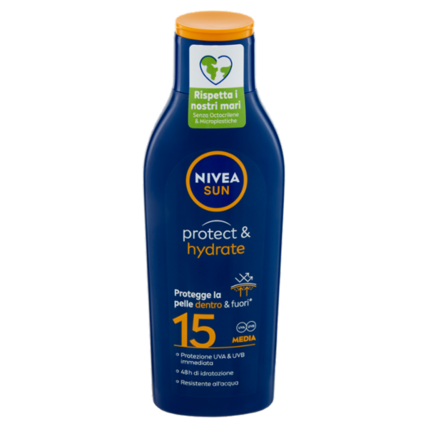 Nivea Sun protect & hydrate 15 Media 200 ml