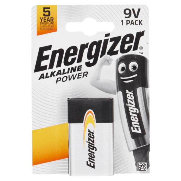 Energizer Alkaline Power 9V 1 pz