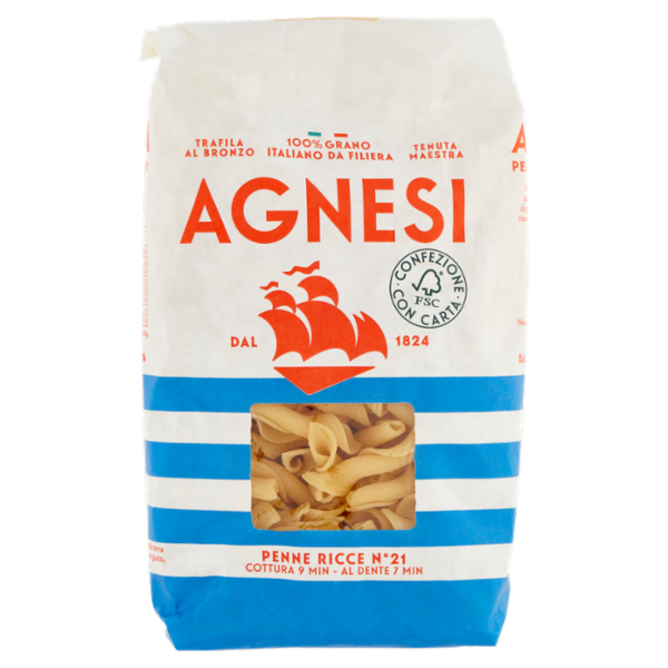 Agnesi Penne Ricce N° 21 500 g