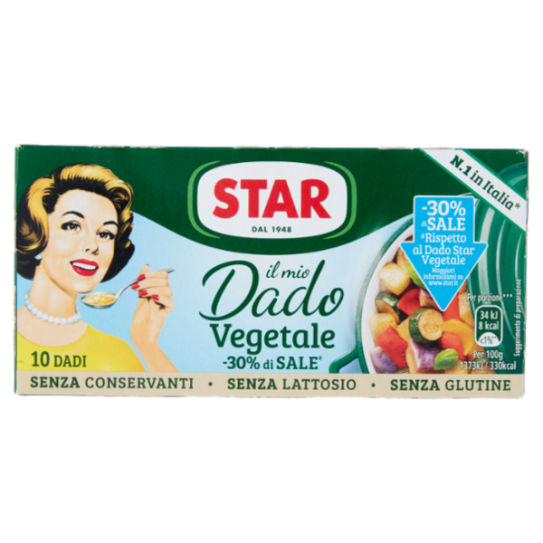 Star il mio Dado Vegetale -30% Sale# 10 Dadi 100 g
