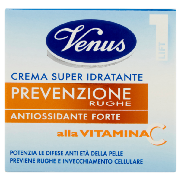 Venus Crema Super Idratante Prevenzione Rughe Antiossidante Forte 50 mL