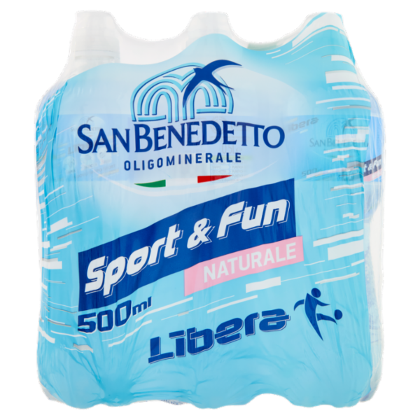 San Benedetto Libera Oligominerale Naturale Benedicta 6 x 0,5 L