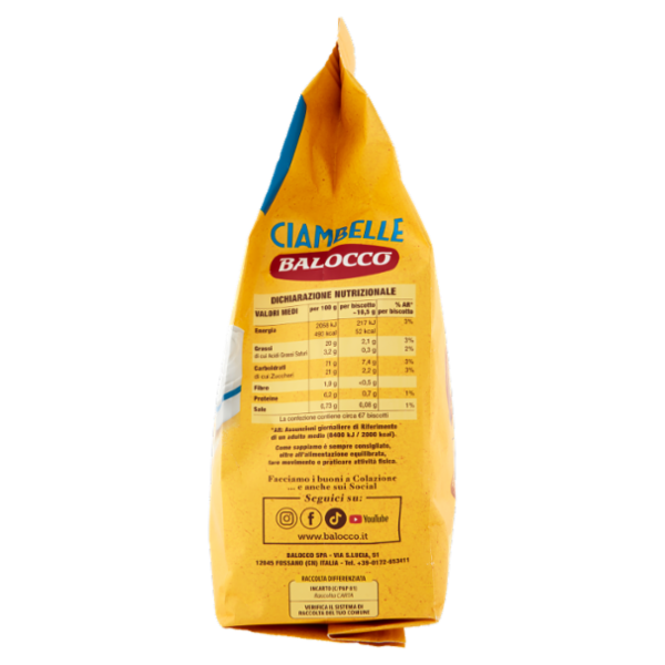 Balocco Ciambelle 700 g