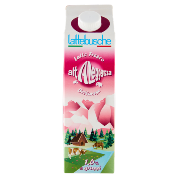lattebusche Latte Fresco altALeggerezza di montagna 1000 ml