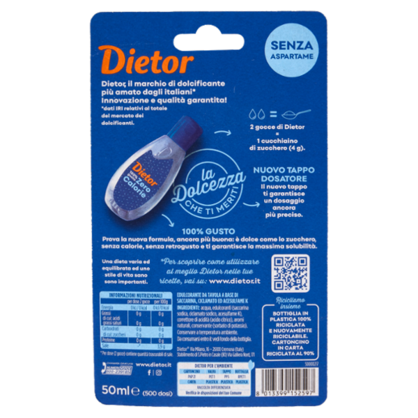 my Dietor Zero Calorie 1000 Minigocce 50 ml