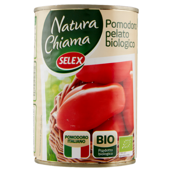 Selex Natura Chiama Pomodori Pelati Biologici 400 g