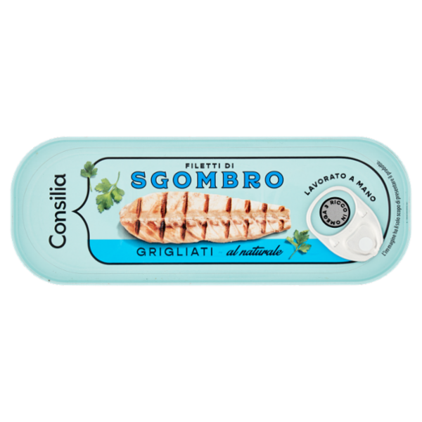 Consilia Filetti di Sgombro Grigliati al Naturale 120 g