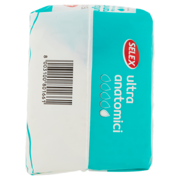 Selex Assorbenti Ultra Sottili Anatomici in Bustine Singole 16 pezzi