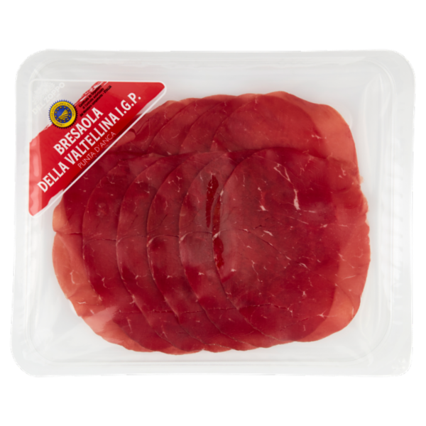Del Zoppo Bresaola della Valtellina I.G.P. Punta d'Anca 100 g