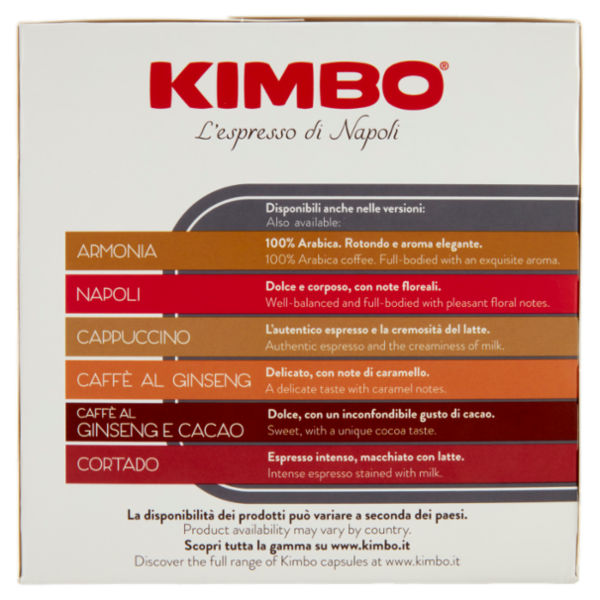 Kimbo Intenso Capsule Compatibili con macchine Nescafé Dolce Gusto* 30 x 7 g