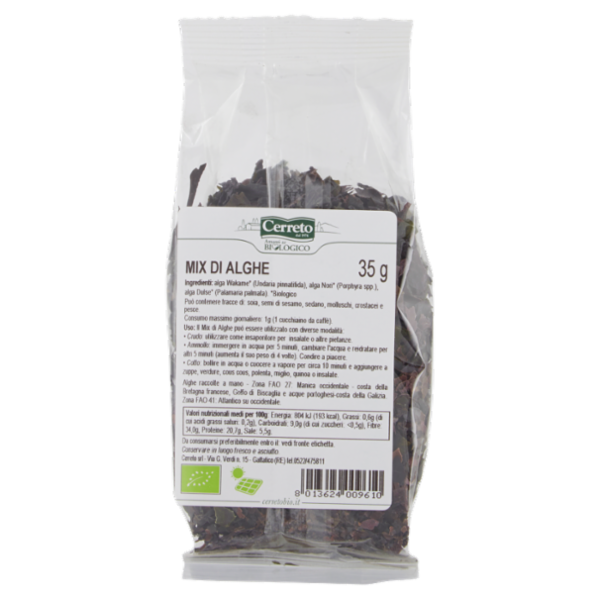 Cerreto le Alghe Mix di Alghe per insalate Bio 35 g