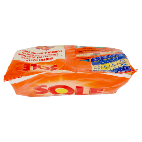 Sole Polvere lavatrice Bianco Splendente 26 lavaggi 1,3 kg