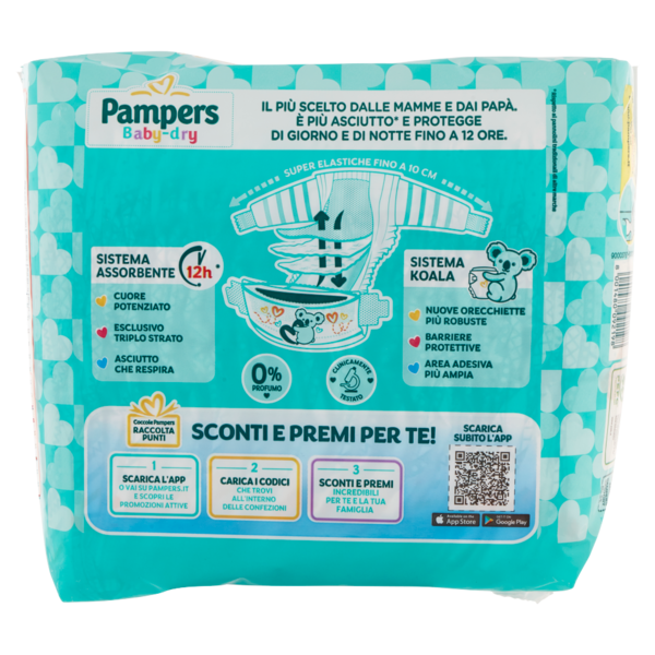 Pampers Baby-dry 3 Midi 28 pz