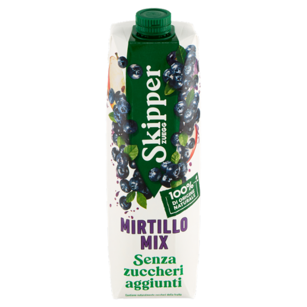 Zuegg Skipper Senza zuccheri aggiunti* Mirtillo Mix 1000 ml