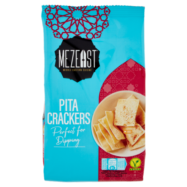 MEZEAST MIDDLE EASTERN CUISINE PITA CRACKERS cracker pita 150g