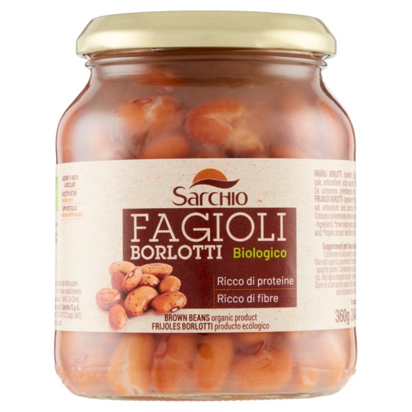 Sarchio Fagioli Borlotti Biologico 360 g