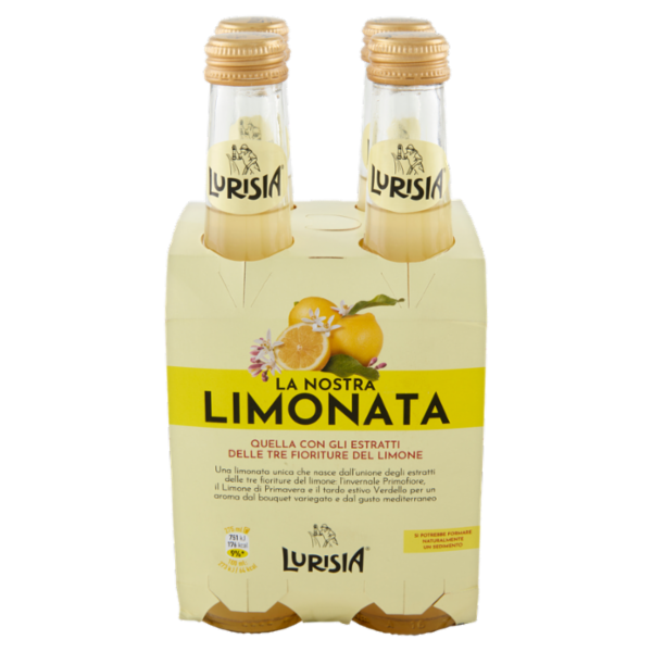 Lurisia la Nostra Limonata confezione 4 x 275 ml