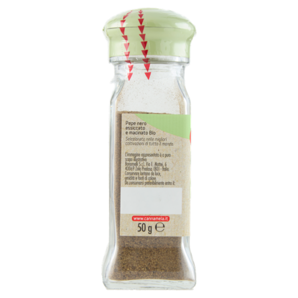 Cannamela Bionatura Pepe nero macinato 50 g