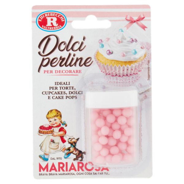 Mariarosa Dolci Perline Rosa 30 g