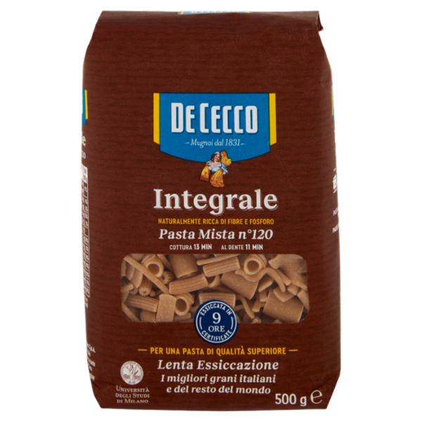 De Cecco Integrale Pasta Mista n° 120 500 g