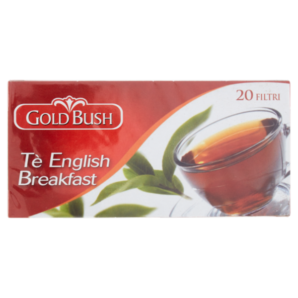 Gold Bush Tè English Breakfast 20 Filtri 30 g