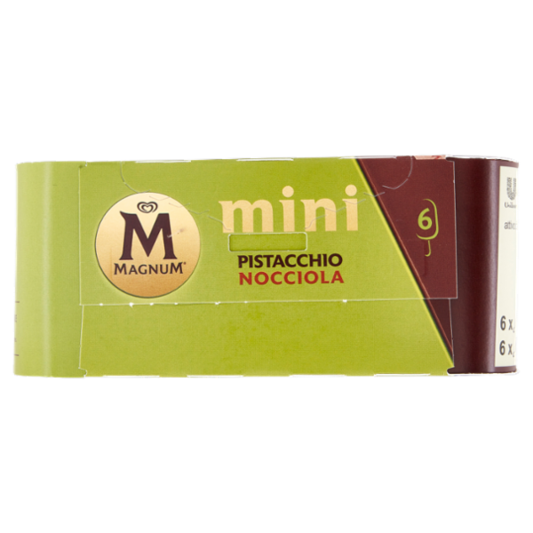 Magnum mini Pistacchio Nocciola 6 Gelati 267 g