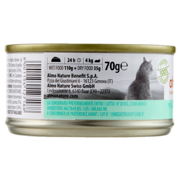 almo nature HFC Natural Pollo con Quinoa 70 g