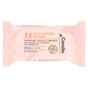 Consilia Salviettine Igiene Intima 12 Pezzi