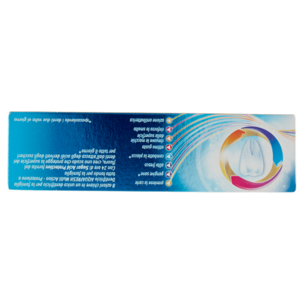 Aquafresh Multi Action Dentifricio con minerali di fluoro per rinforzare smalto e alito fresco 75 ml