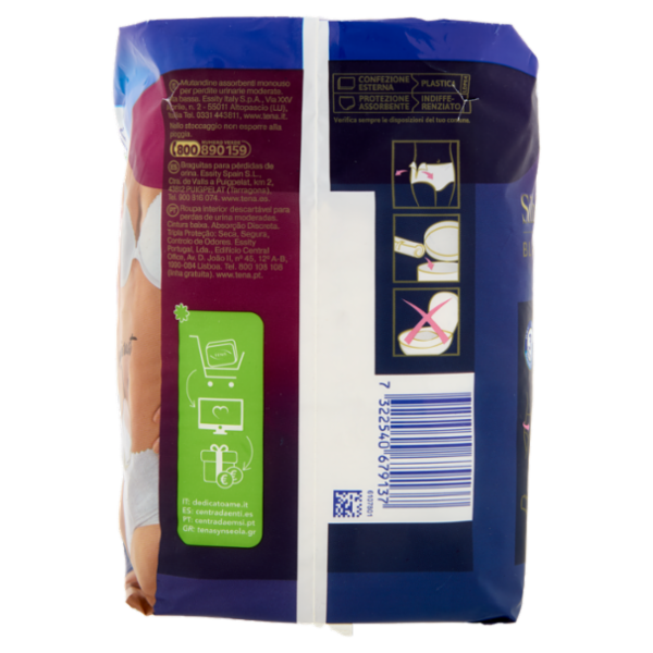 Tena Silhouette Blanc Vita Bassa Normal M 6 pz