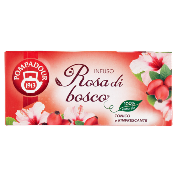 Pompadour Infuso Rosa di bosco bustine 20 x 3,5 g
