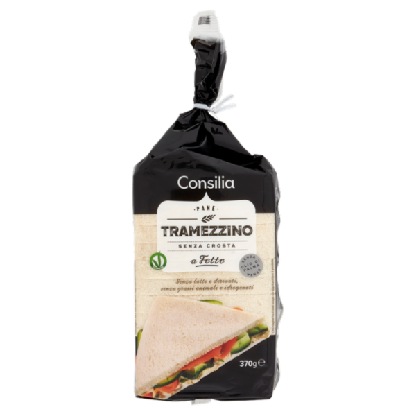 Consilia Saper Scegliere Pane per Tramezzini Bianco 370 g