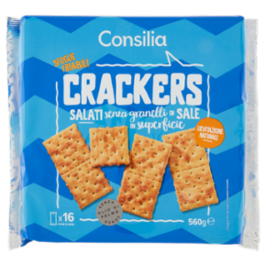 Consilia Cracker Non Salati In Superficie 16 x 35 g