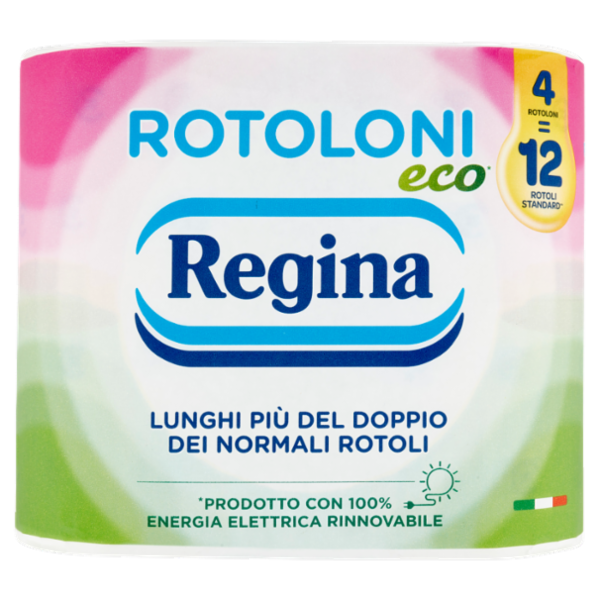 Rotoloni Regina Eco carta igienica 4 rotoli