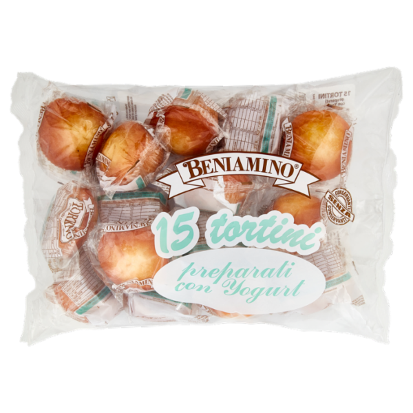 Beniamino tortini preparati con Yogurt 15 x 36 g