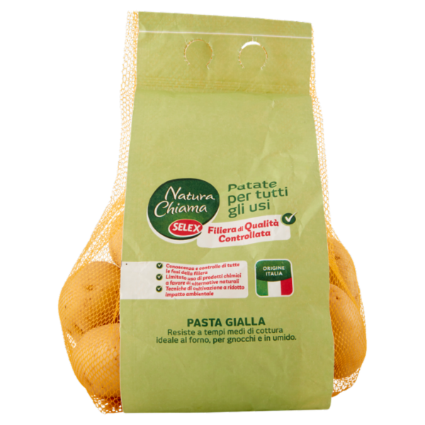 Selex Natura Chiama Patate per Tutti gli Usi Pasta Gialla 2 kg