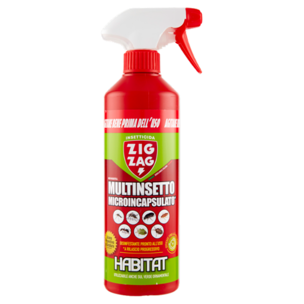 Zig Zag Insetticida Multinsetto Microincapsulato* Habitat 500 ml