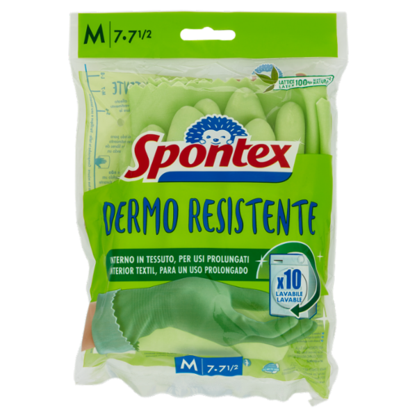 Spontex Guanti Casalinghi Dermo Resistente Taglia M
